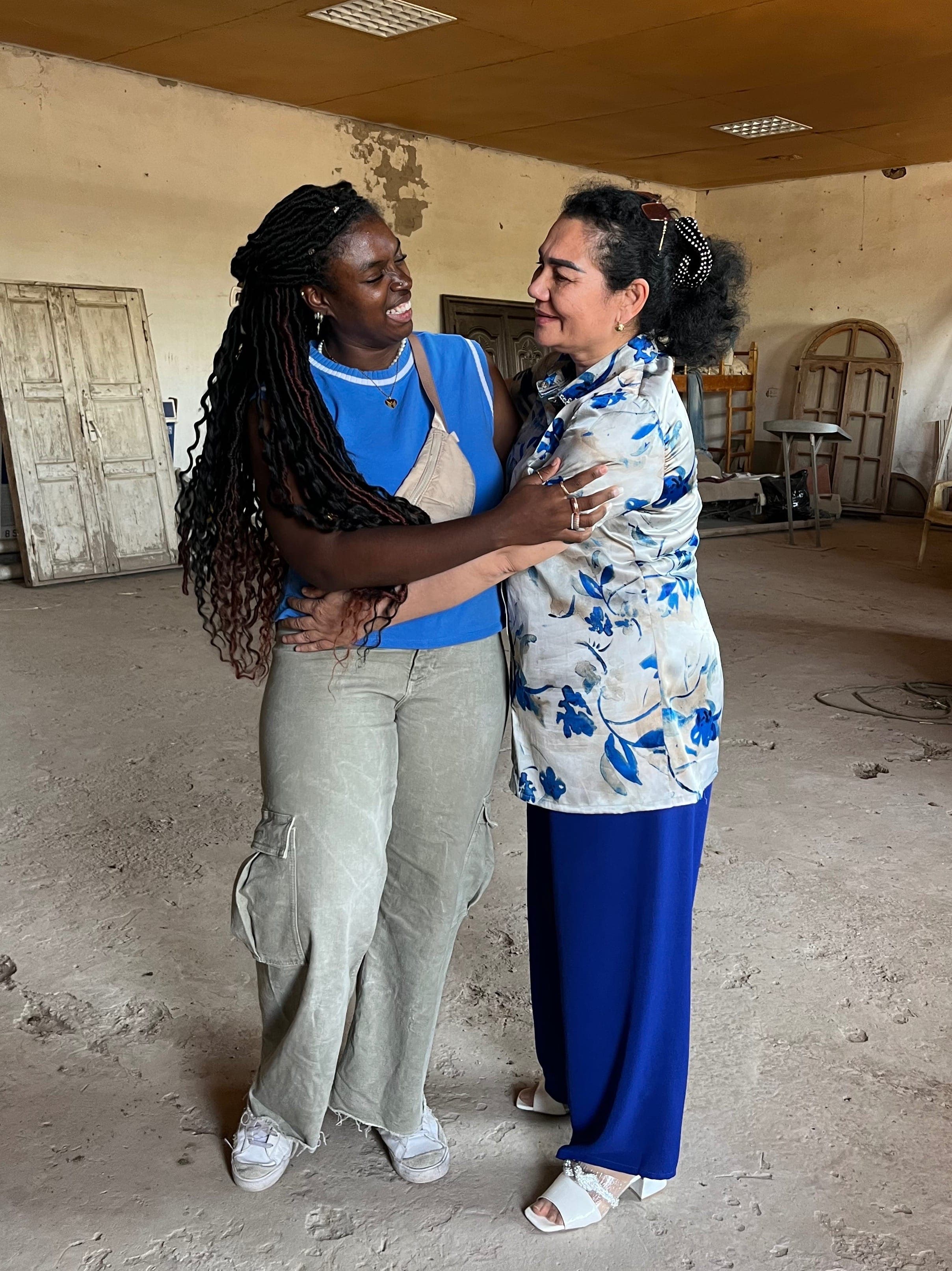 beautiful moment after praying for the underground church